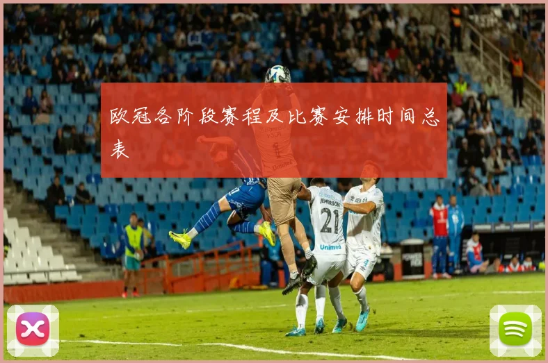 欧冠各阶段赛程及比赛安排时间总表