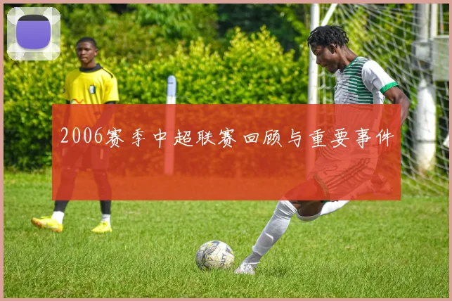 2006赛季中超联赛回顾与重要事件